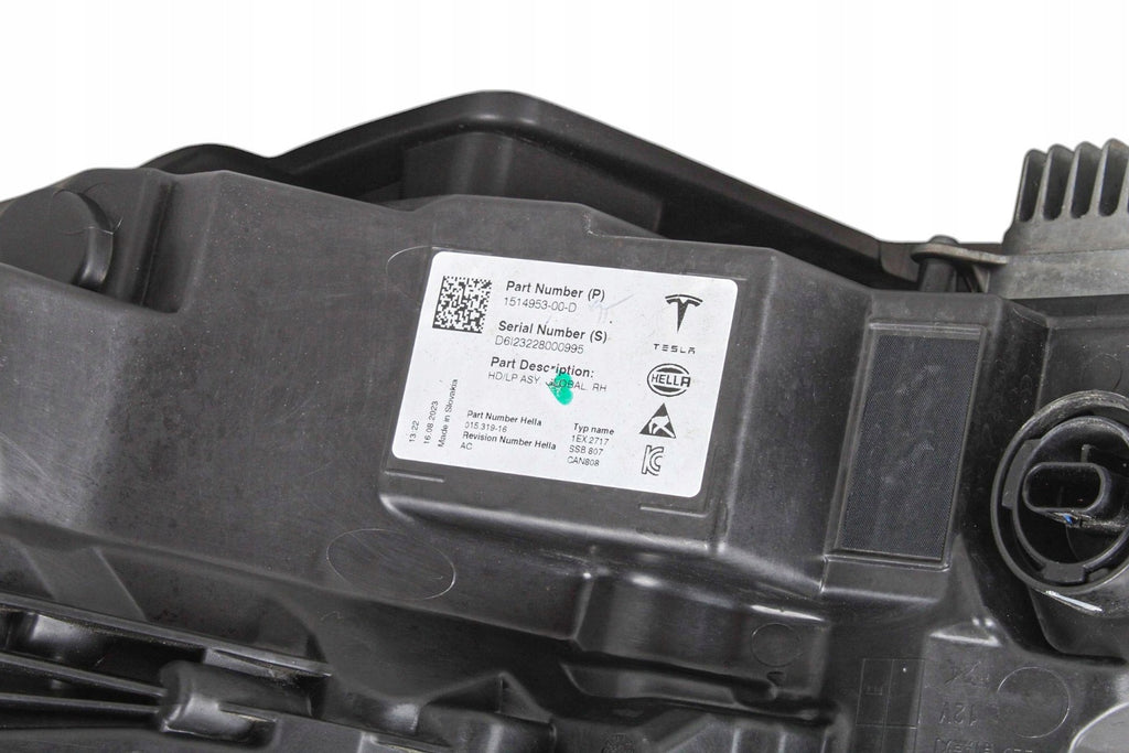 Frontscheinwerfer Tesla Model 3 1514953-00-D LED Rechts Scheinwerfer Headlight SCH4643188932fw