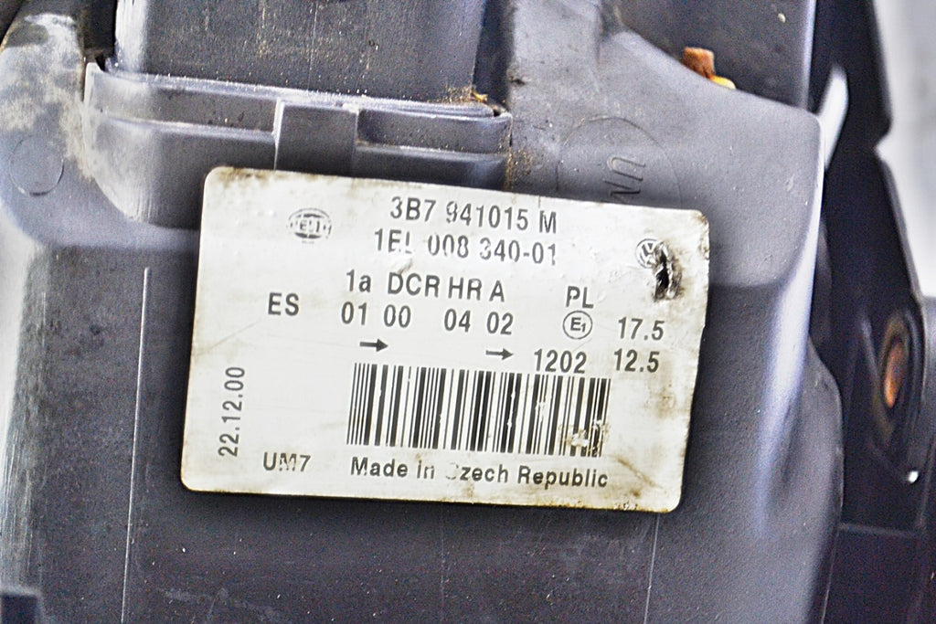 Frontscheinwerfer VW Passat 3B7941015M Links Scheinwerfer Headlight SCH8964145315ji