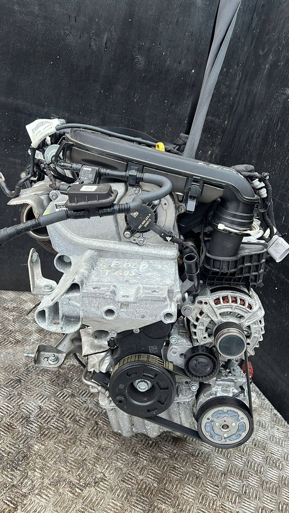 Motor VW Polo DLAC 1.0 TSI 95PS 70kW 2011 Benzin Engine Komplett