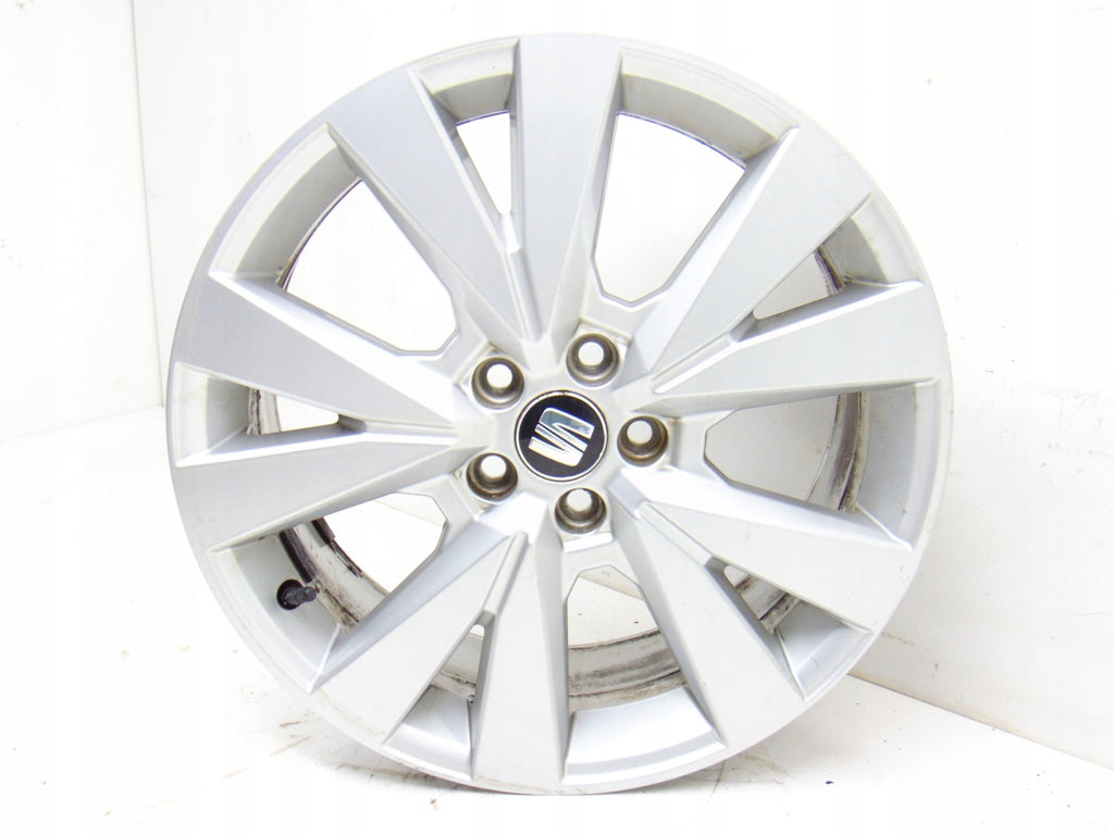 1x Alufelge 17 Zoll 6.5" 5x112 48ET 6F9601025D Seat Arona Rim Wheel FEL6186114126ss