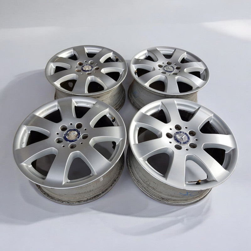 4x Alufelge 17 Zoll 7.5" 5x112 56ET Silber Mercedes-Benz Vito Rim Wheel