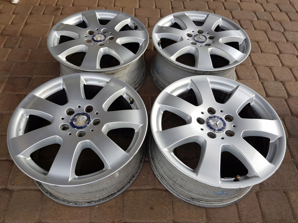 4x Alufelge 17 Zoll 7.5" 5x112 56ET Silber Mercedes-Benz Vito Rim Wheel