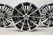 Load image into Gallery viewer, 4x Alufelge 17 Zoll 7.5" 5x112 54ET Glanz Schwarz 6855090 BMW 2 Gran Active F45 FEL7196998251xd