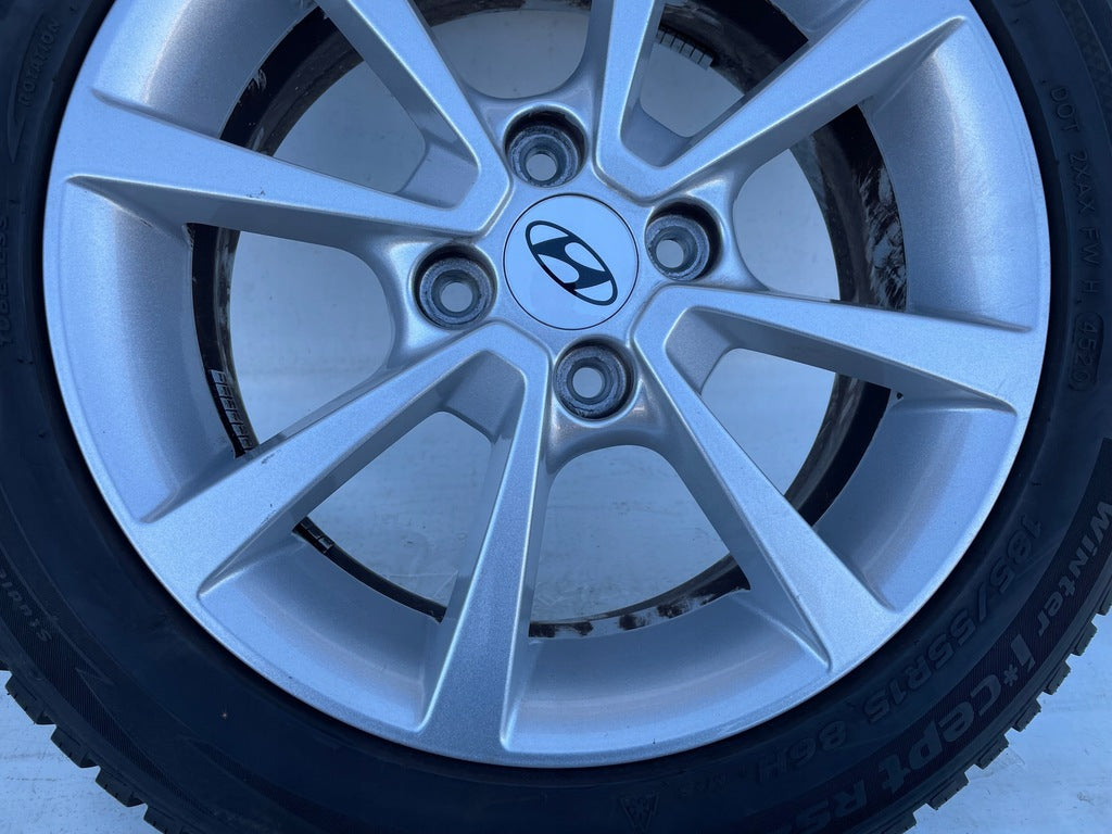 1x Alufelge 15 Zoll 6.0" 4x100 Silber K7400ADE05 Hyundai I10 Iii Rim Wheel FEL3683476463kb