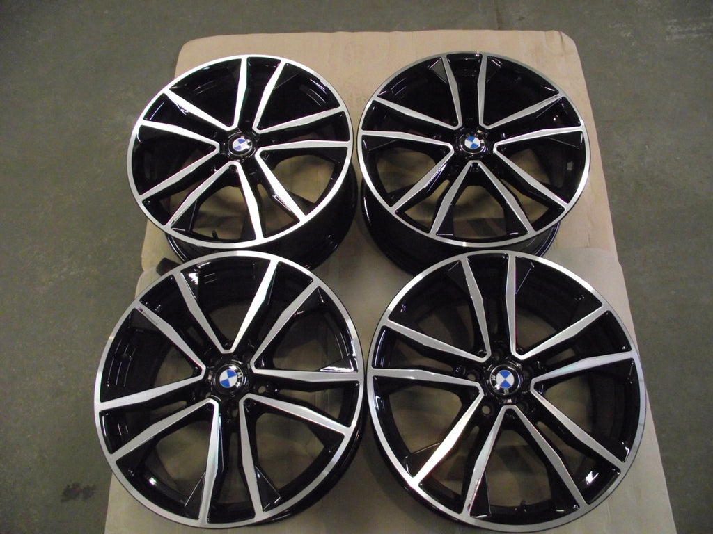 4x Alufelge 19 Zoll 8.0" 5x112 47ET Glanz Graphit BMW F39 X1 F48 Rim Wheel FEL4550107636uy