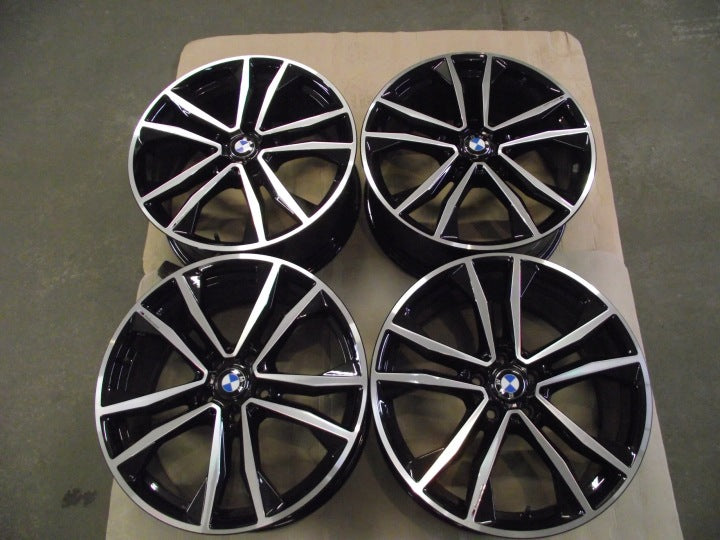 4x Alufelge 19 Zoll 8.0" 5x112 47ET Glanz Graphit BMW F39 X1 F48 Rim Wheel FEL4550107636uy