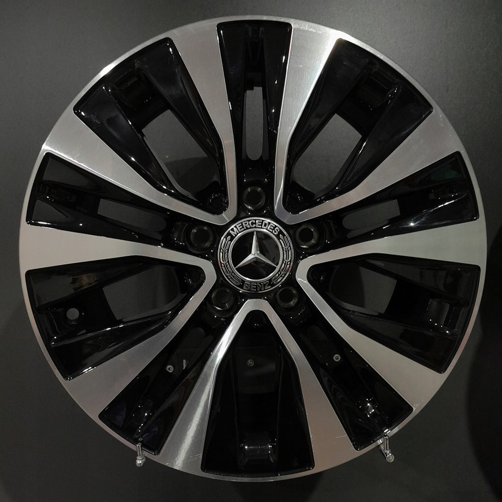 4x Alufelge 16 Zoll 6.5" 5x112 44ET Matt Schwarz A1774010000 Mercedes-Benz W177 FEL3393520158zp