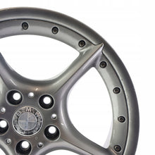 Load image into Gallery viewer, 1x Alufelge 18 Zoll 8.0" 5x120 47ET Glanz Silber 6758194 BMW Z4 E85 E86 FEL1209316835jk