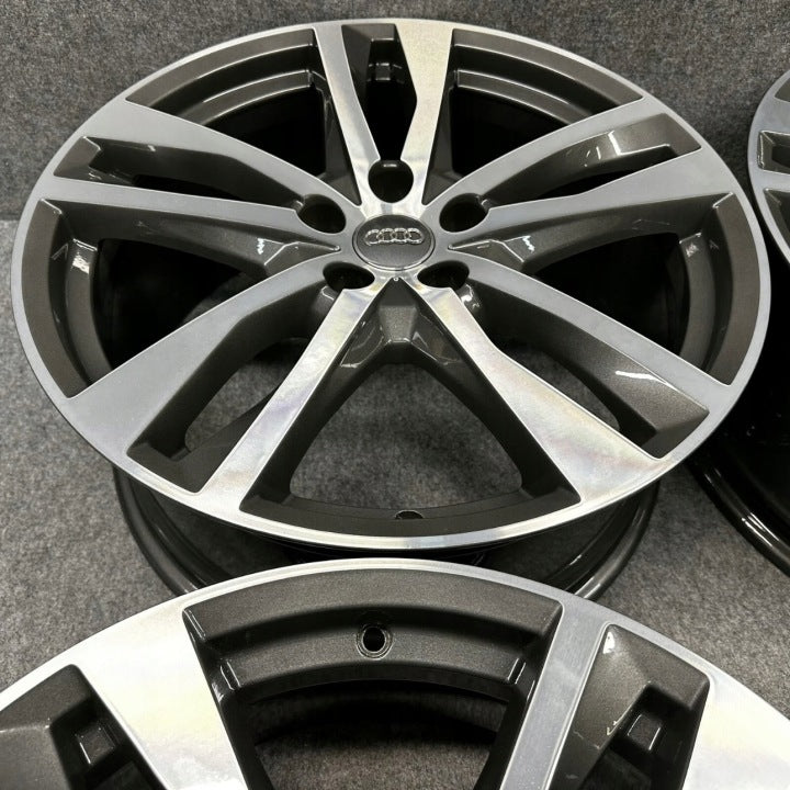 4x Alufelge 19 Zoll 8.5" 5x112 40ET Glanz Graphit 4K0601025H Audi A6 C8 Mg FEL8926340283ko