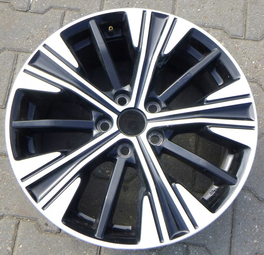 1x Alufelge 18 Zoll 7.0" 5x114.3 38ET Mitsubishi Eclipse Cross I Rim Wheel FEL8487528104zk