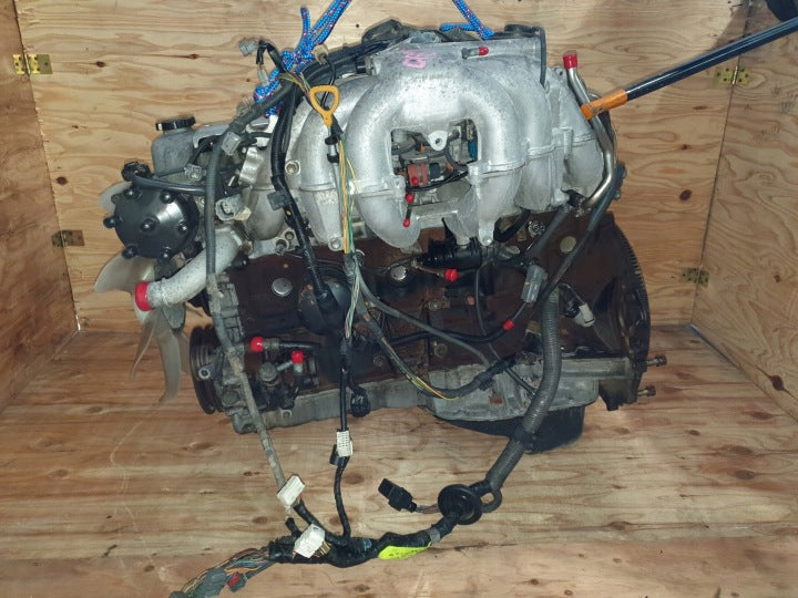 Motor Toyota Land Cruiser 80 1FZ-FE 4.5 122TKm 1996 Benzin Engine Komplett MOT2738990893pe