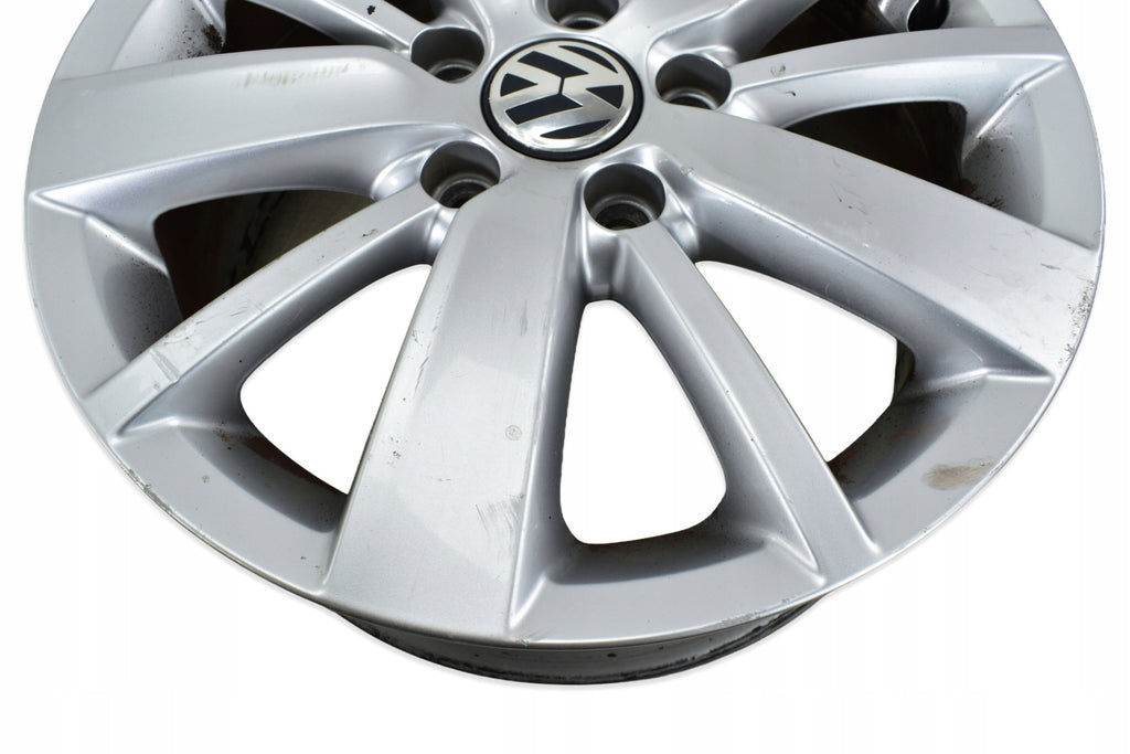1x Alufelge 16 Zoll 6.5" 5x112 50ET Glanz Silber 5K0601025S VW Passat Golf VI I FEL6686802355hj