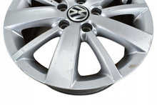Load image into Gallery viewer, 1x Alufelge 16 Zoll 6.5" 5x112 50ET Glanz Silber 5K0601025S VW Passat Golf VI I FEL6686802355hj