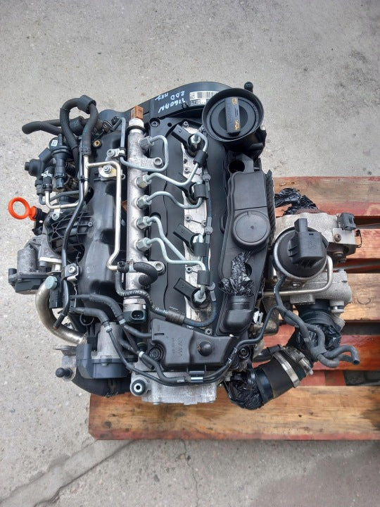 Motor VW Tiguan CBA 2.0 TDI 140PS 130TKm 2007 Diesel Engine Komplett MOT7099777120dd