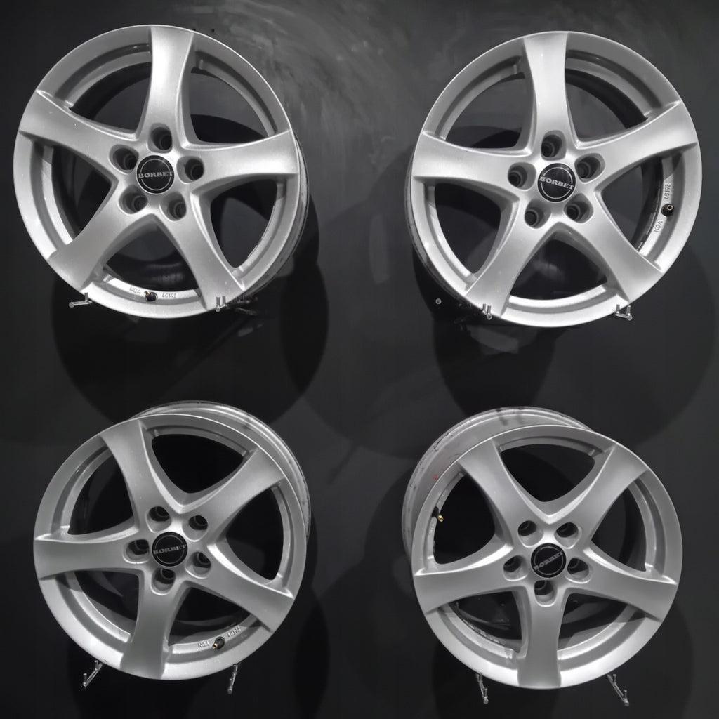 4x Alufelge 16 Zoll 6.5" 5x112 38ET KBA48392-BO Skoda Octavia Golf VII Passat B8 FEL9724768587qy