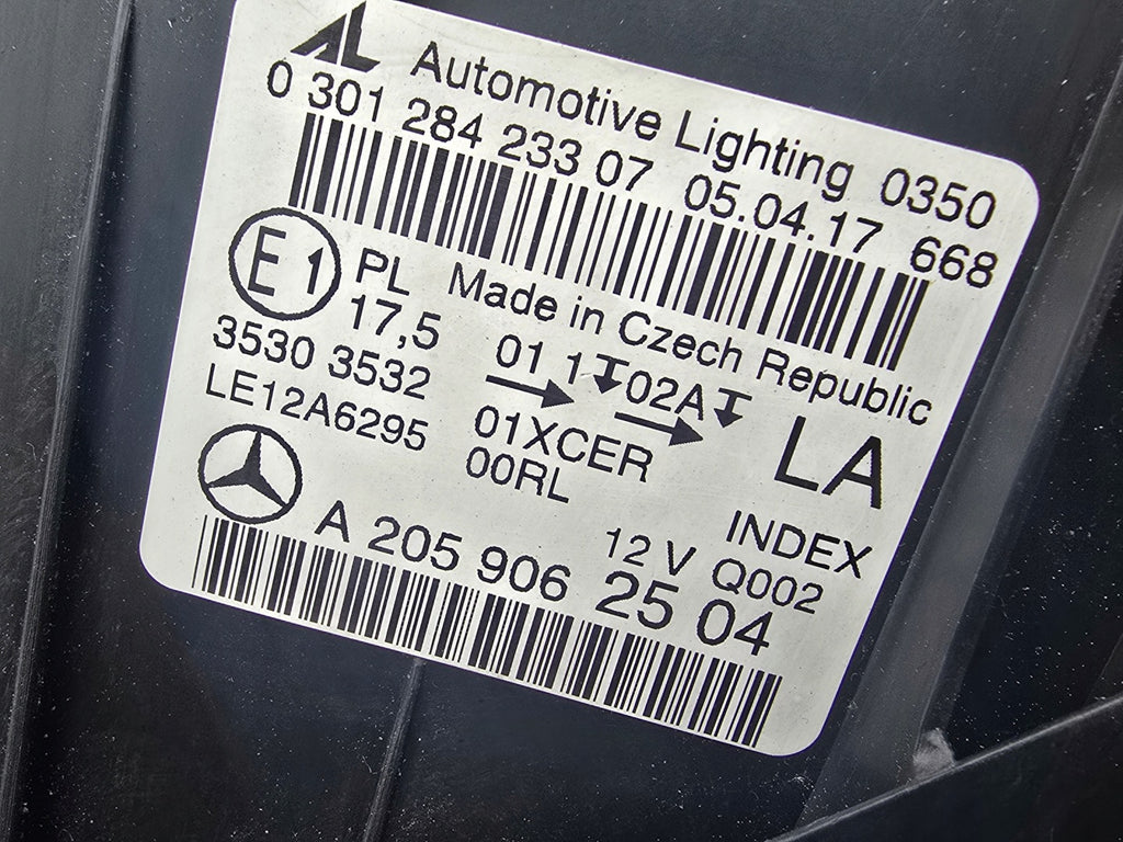 Frontscheinwerfer Mercedes-Benz W205 A2059062504 Links Scheinwerfer Headlight SCH2042369357mp