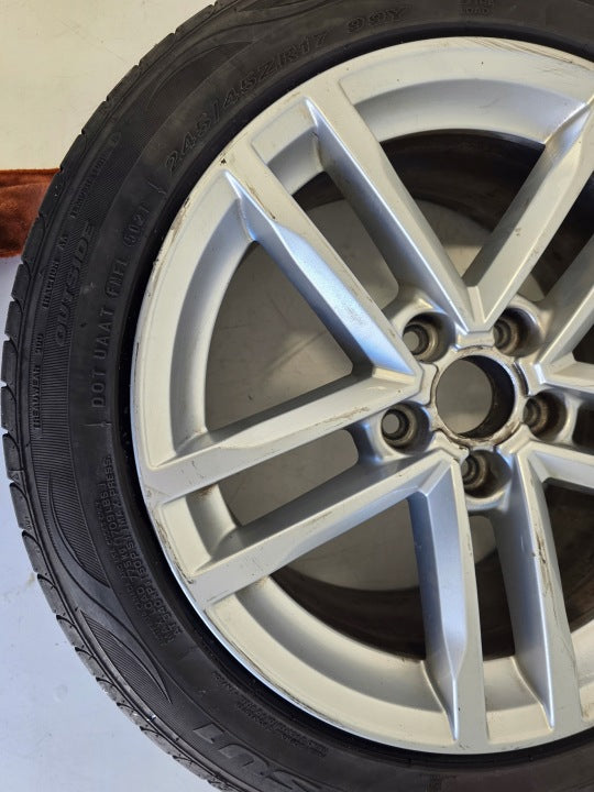 1x Alufelge 17 Zoll 8.5" 5x112 50ET Audi B7 Rim Wheel FEL1450951426ns
