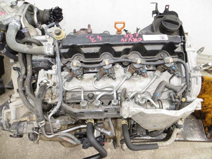 Motor Honda Cr-V IV N16A2 1.6 120PS 88kW 2013 Diesel Engine Unkomplett MOT5228654849fk