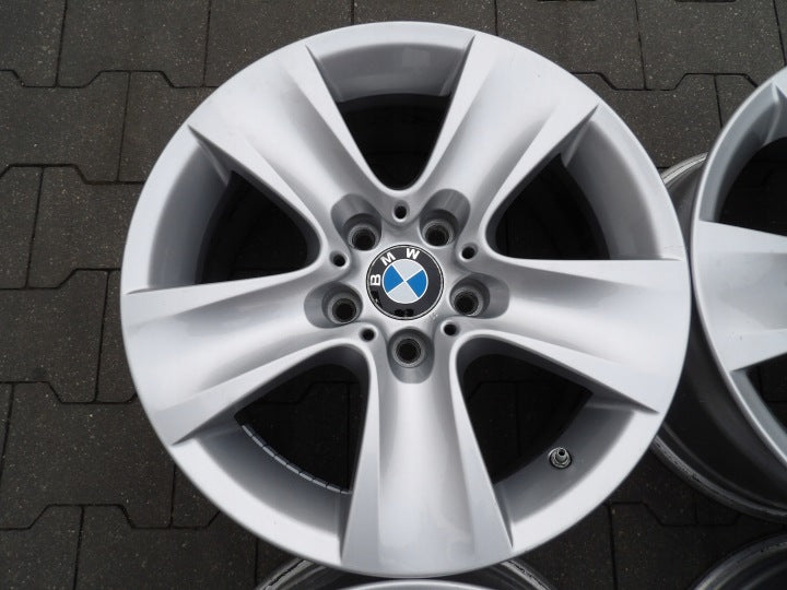 4x Alufelge 17 Zoll 8.0" 5x120 30ET Silber 6790172 BMW Rim Wheel FEL2617361645nd