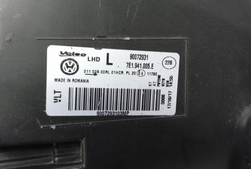 Frontscheinwerfer VW Transporter 7E1941005E Ein Stück (Rechts oder Links)