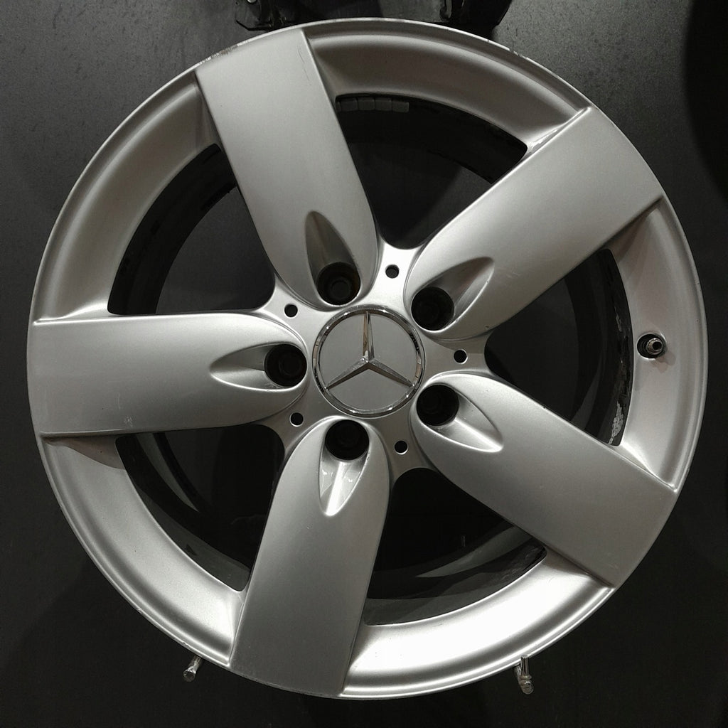4x Alufelge 16 Zoll 7.0" 5x112 34ET Matt Silber A1714010102- Mercedes-Benz Slk FEL4051762771ib