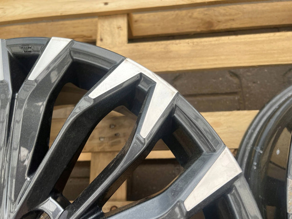 1x Alufelge 19 Zoll 5x114.3 Nissan Qashqai I J12 Rim Wheel FEL1203434999ch