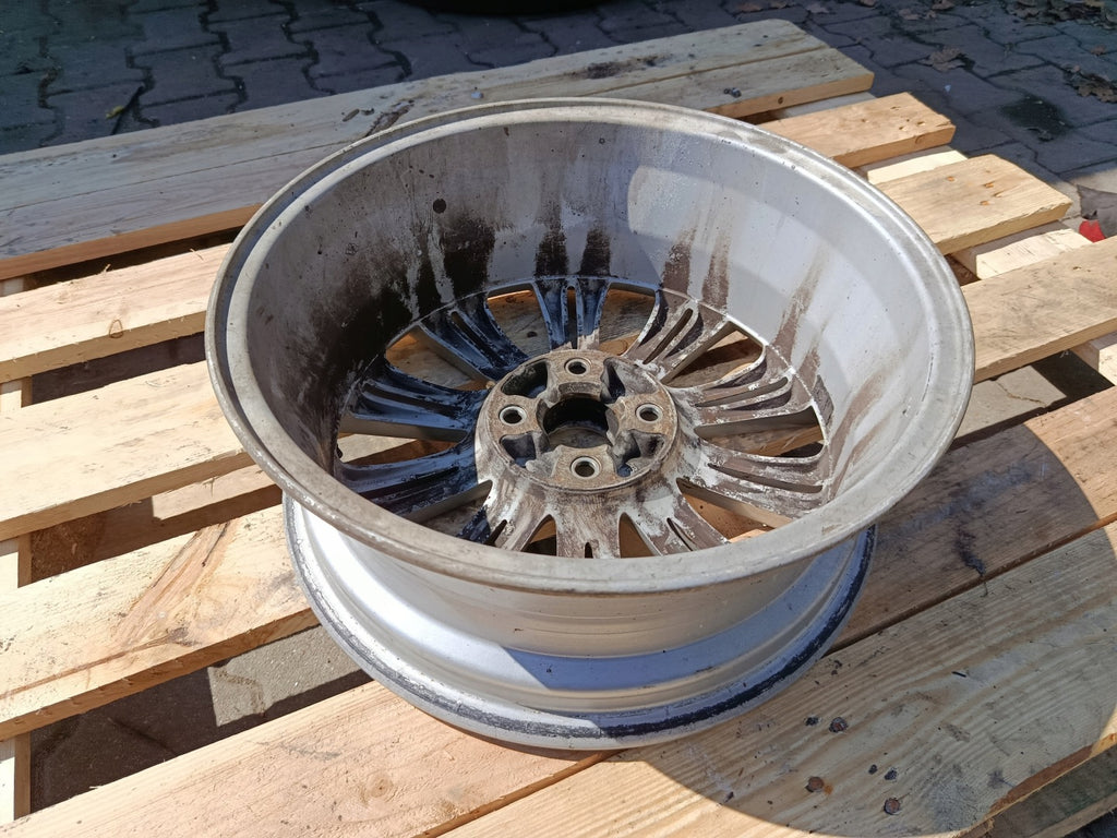 1x Alufelge 16 Zoll 6.0" 4x100 40ET Glanz Silber 13298019 Opel Corsa D Rim Wheel FEL3234405089vx