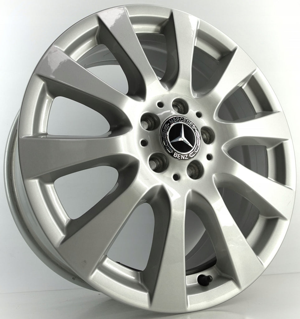4x Alufelge 18 Zoll 8.0" 5x112 67ET Glanz Silber A2514013702 Mercedes-Benz FEL3896923488uz