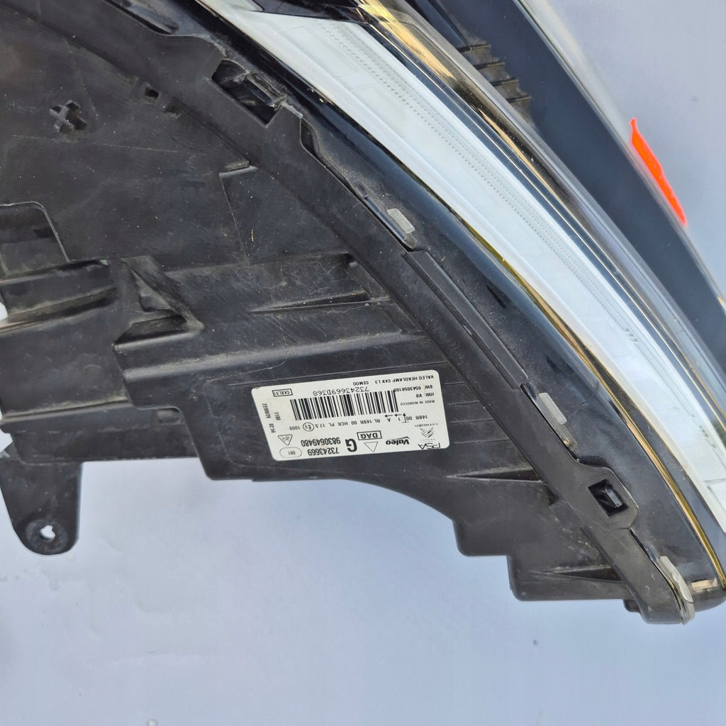 Frontscheinwerfer Citroën C4 III 9830649480 73243669 Full LED Links Headlight