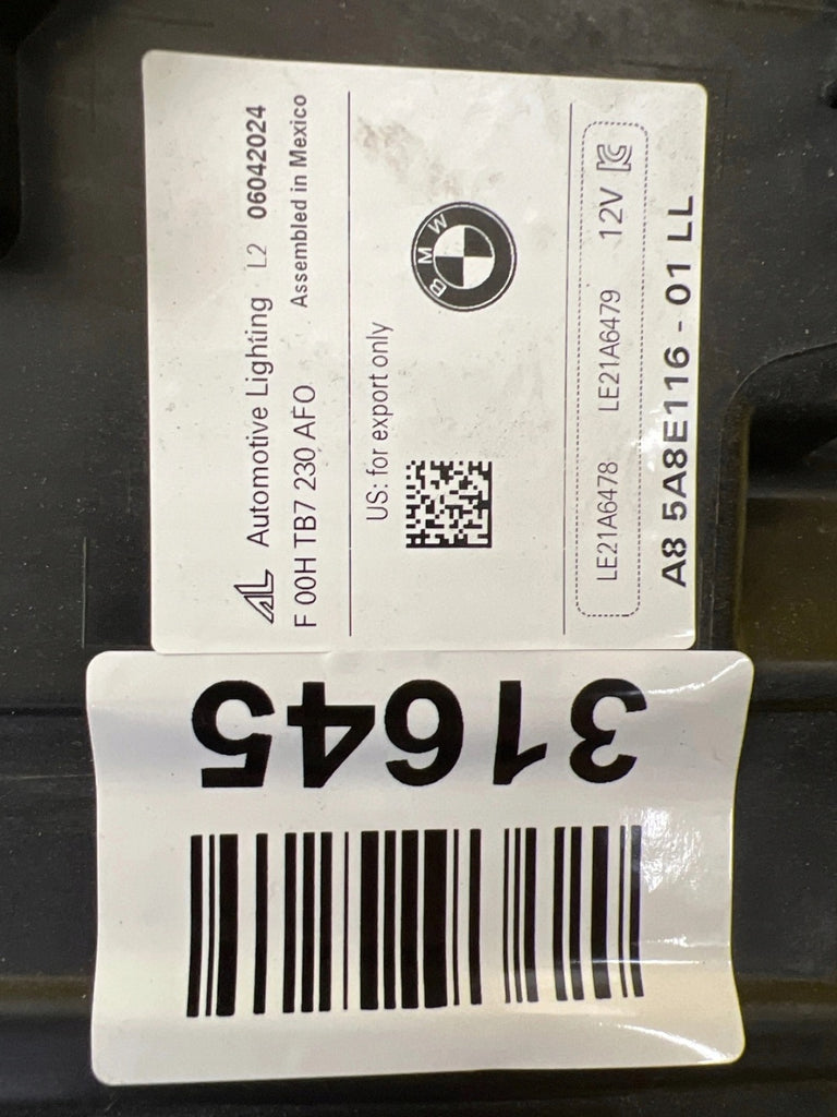 Frontscheinwerfer BMW X5 G05 G06 5A8E116-01 Laser Rechts Scheinwerfer Headlight SCH9461143247iy