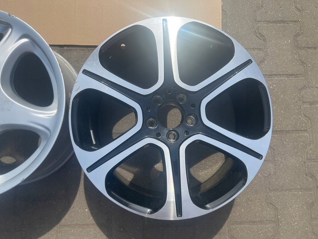 1x Alufelge 19 Zoll 8.0" 5x112 43ET Glanz A2134013400 Mercedes-Benz W213