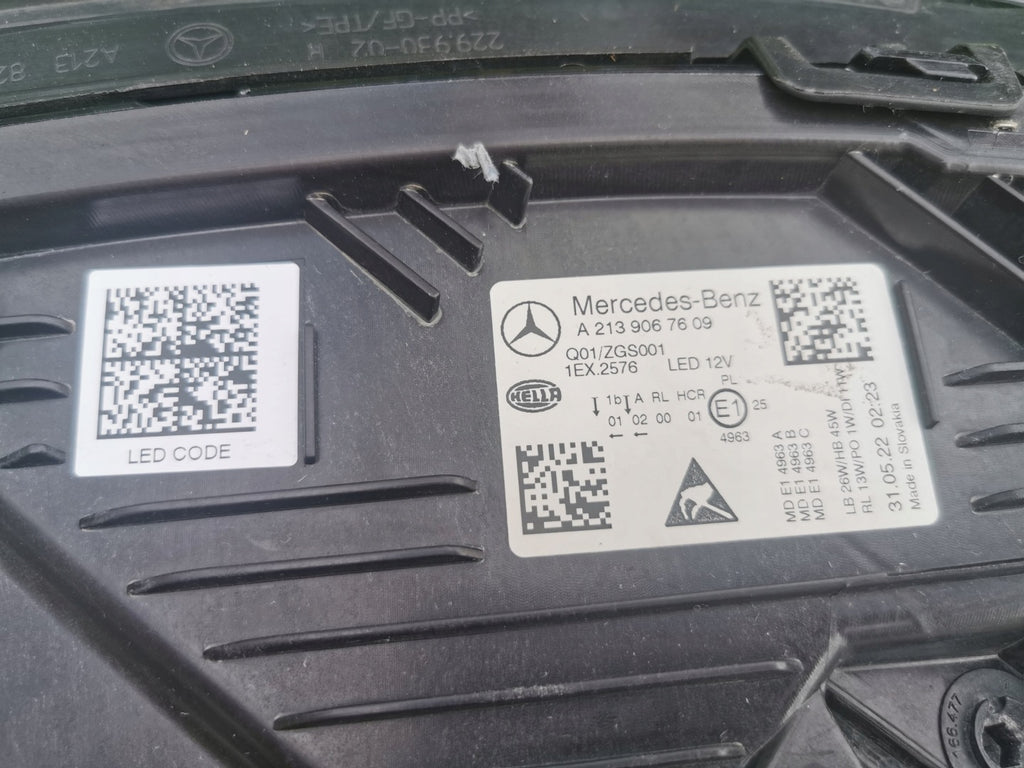 Frontscheinwerfer Mercedes-Benz W213 A2139067609 Full LED Rechts Headlight SCH5054673424ti