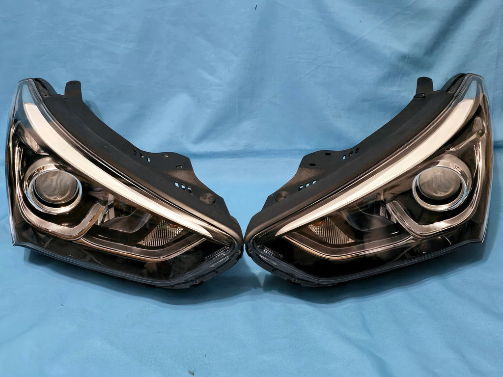 Frontscheinwerfer Hyundai Santa I Fe Xenon Ein Satz Scheinwerfer Headlight SCH4485318371zx