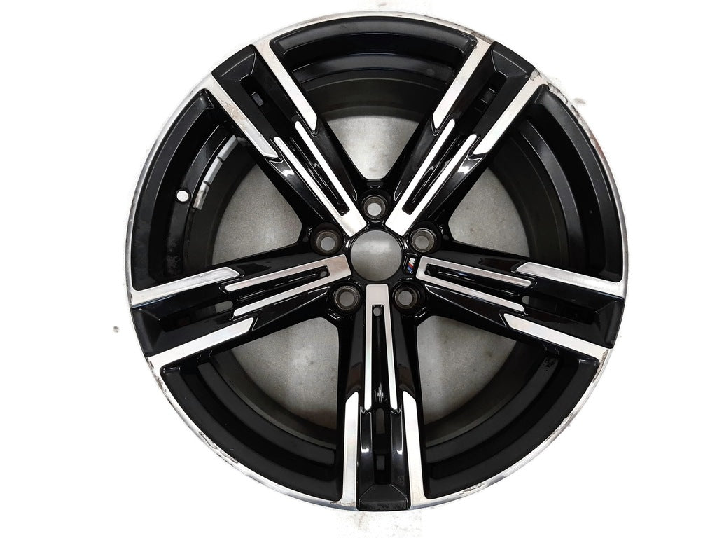 1x Alufelge 18 Zoll 8.5" 5x112 40ET Glanz Schwarz 8746632 BMW G21 G22 G20 FEL7861734678wq