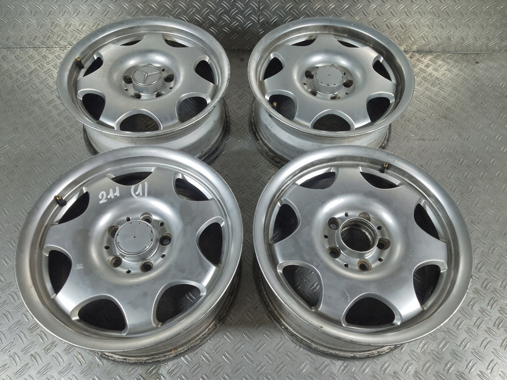 4x Alufelge 16 Zoll 7.0" 5x112 A2114011102 Mercedes-Benz W211 Rim Wheel FEL2500567861py