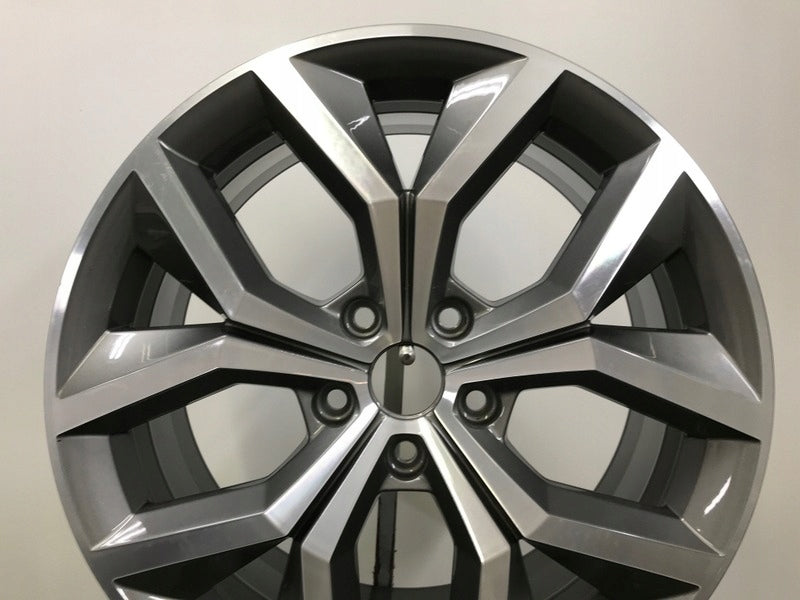 1x Alufelge 18 Zoll 7.5" 5x112 45ET Glanz Graphit 5F0601025N Mg Rim Wheel FEL9776553320rk