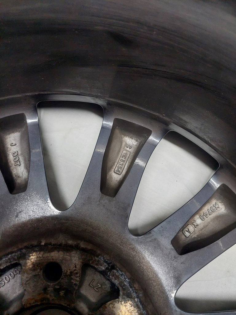 1x Alufelge 18 Zoll 7.0" 5x114.3 50ET Glanz Graphit 9965417080 Mazda Cx3 Cx-3 Mg FEL3146925049wn