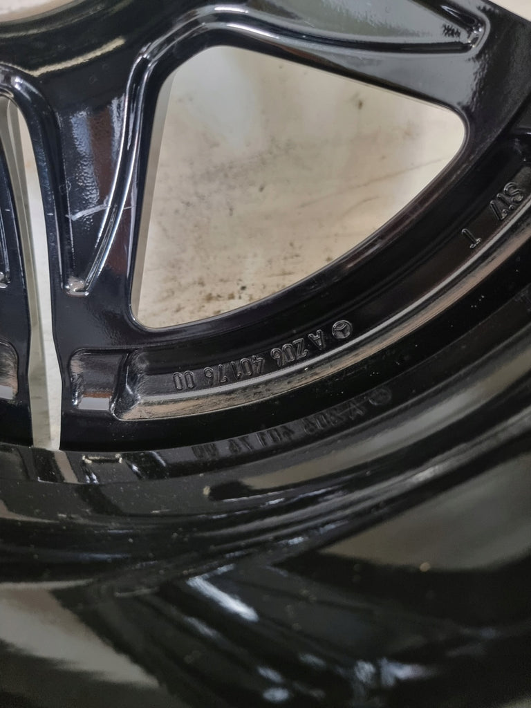 1x Alufelge 18 Zoll 7.5" 5x112 40ET Glanz Schwarz A2064017600 Mercedes-Benz W206 FEL6236498455cx