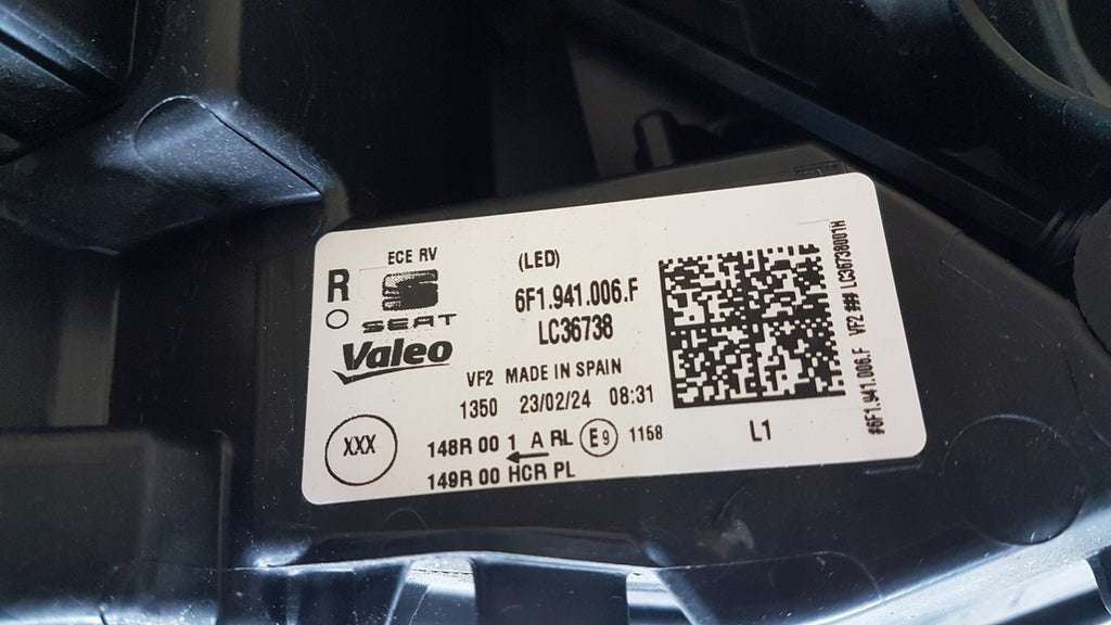 Frontscheinwerfer Seat Ibiza V 6F1941006 Full LED Rechts Scheinwerfer Headlight SCH6310106042uq