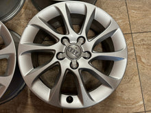 Laden Sie das Bild in den Galerie-Viewer, 4x Alufelge 16 Zoll 6.5" 5x112 46ET Glanz Silber Audi Rim Wheel FEL4195291333xx