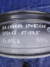 Load image into Gallery viewer, 1x Alufelge 18 Zoll 7.5" 5x114.3 53ET Kia Sportage Carens Rim Wheel FEL1904706243mx