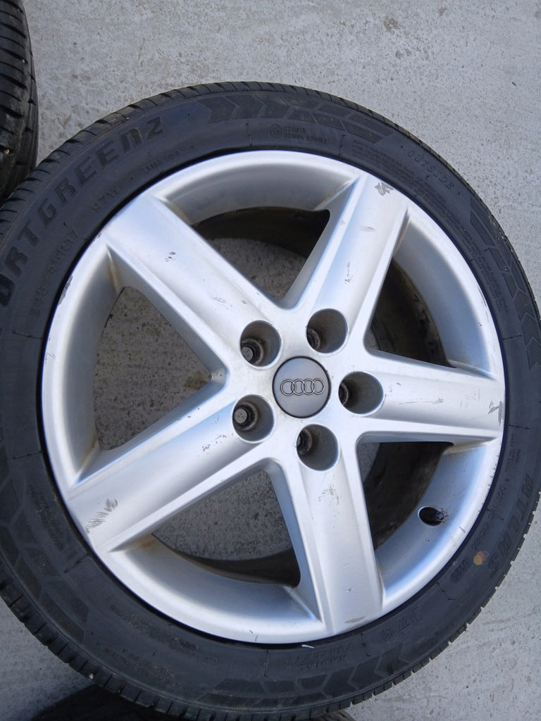 4x Alufelge 17 Zoll 7.5" 5x112 45ET 8E0601025E Audi A4 B6 Rim Wheel FEL5402026301ws