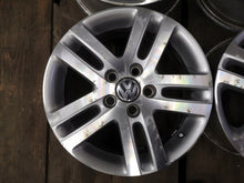 Load image into Gallery viewer, 4x Alufelge 16 Zoll 6.5" 5x112 50ET Glanz Silber 1K0601025AJ VW Touran Rim Wheel FEL4910079252vo