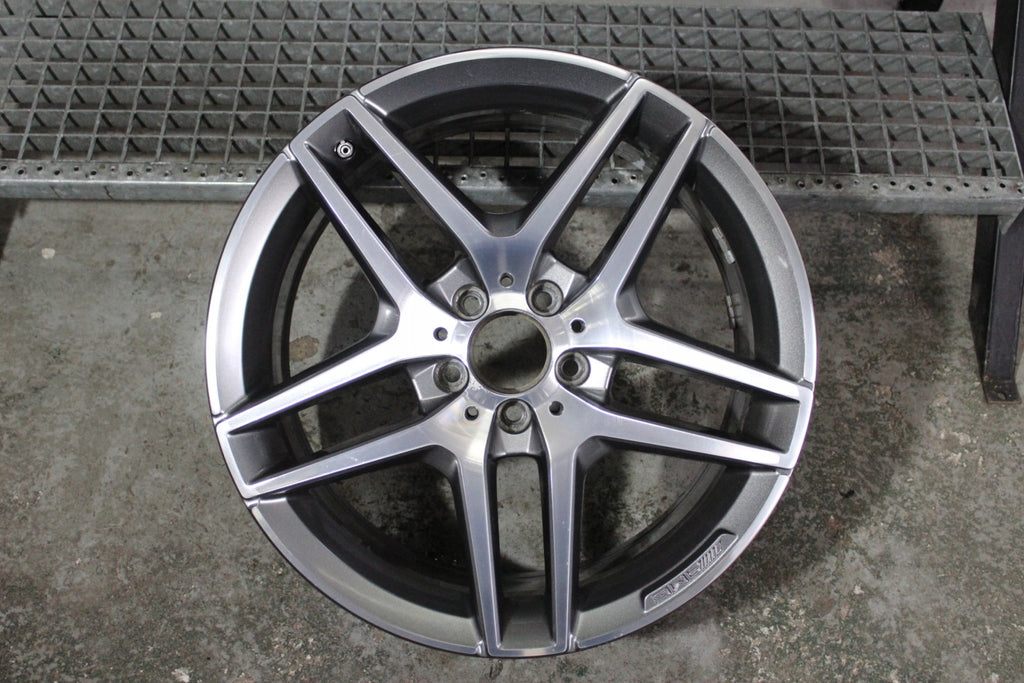1x Alufelge 19 Zoll 8.5" 5x112 38ET Glanz A2224010000 Mercedes-Benz W222 FEL9112537604rg