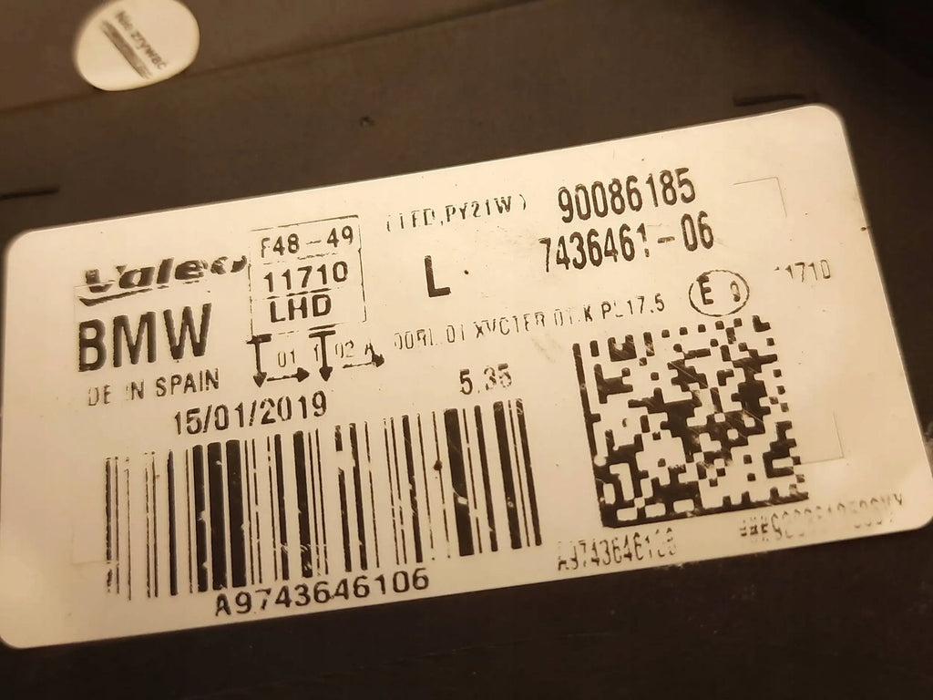 Frontscheinwerfer BMW X1 F48 7436461 LED Links Scheinwerfer Headlight SCH8477830342io