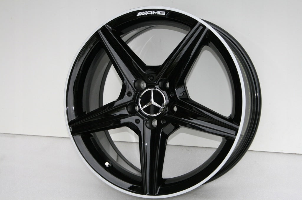 4x Alufelge 18 Zoll 7.5" 5x112 44ET Glanz Schwarz A2054011100 Mercedes-Benz Vito FEL5189667293ou