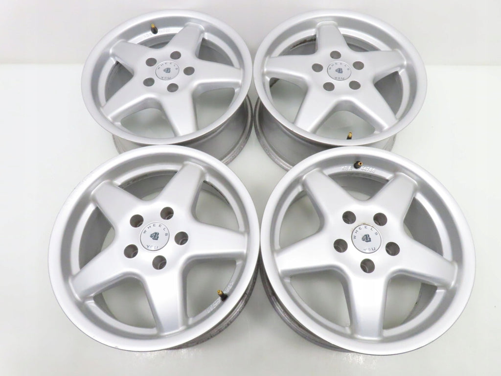 4x Alufelge 16 Zoll 7.5" 5x112 35ET Silber KBA44786 Audi I Rim Wheel FEL1423375521wm