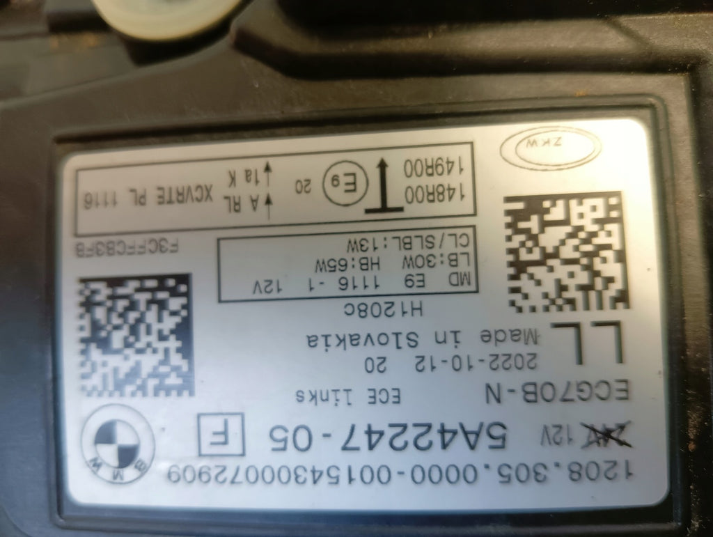 Frontscheinwerfer BMW 2 Active Tourer 5A42247-05 Links Scheinwerfer Headlight