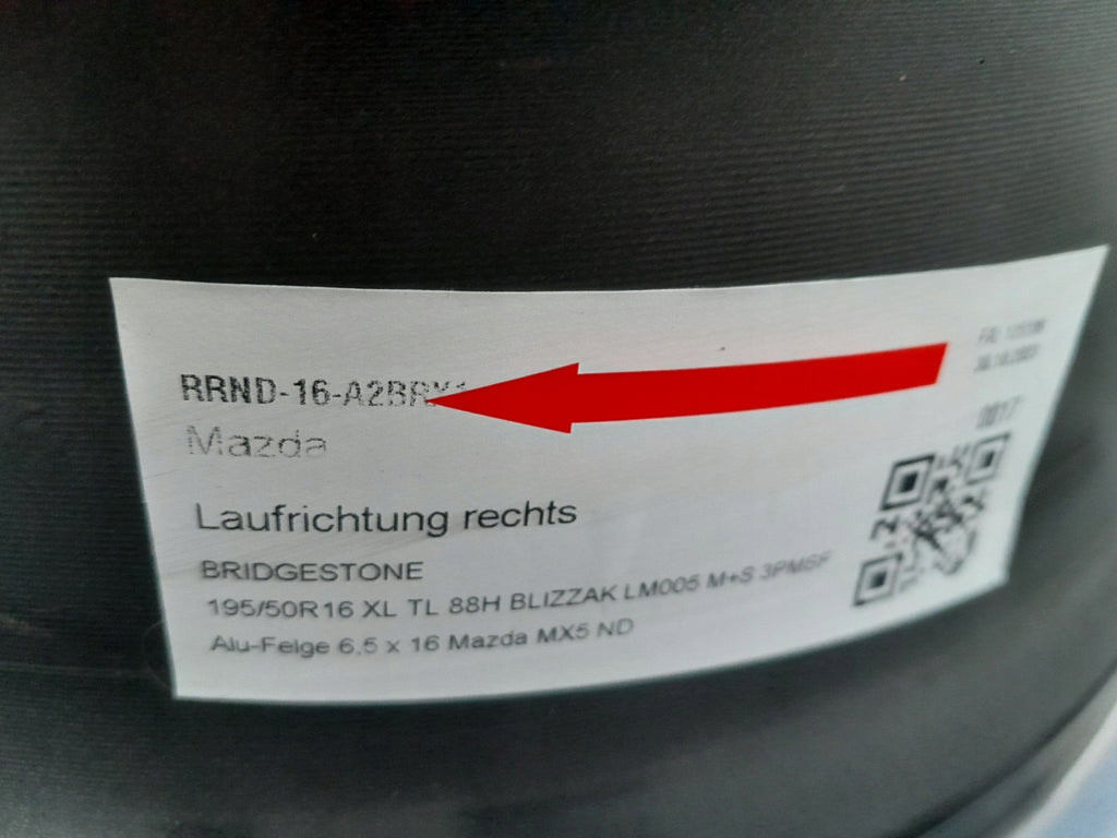 1x Alufelge 16 Zoll 6.5" 4x100 45ET Glanz Grau 99656560 Mazda Mx-5 Rim Wheel FEL6951856283sr