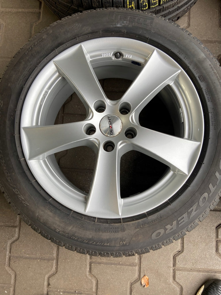 4x Alufelge 17 Zoll 7.5" 5x112 37ET Silber Audi I Rim Wheel FEL2746725067ka
